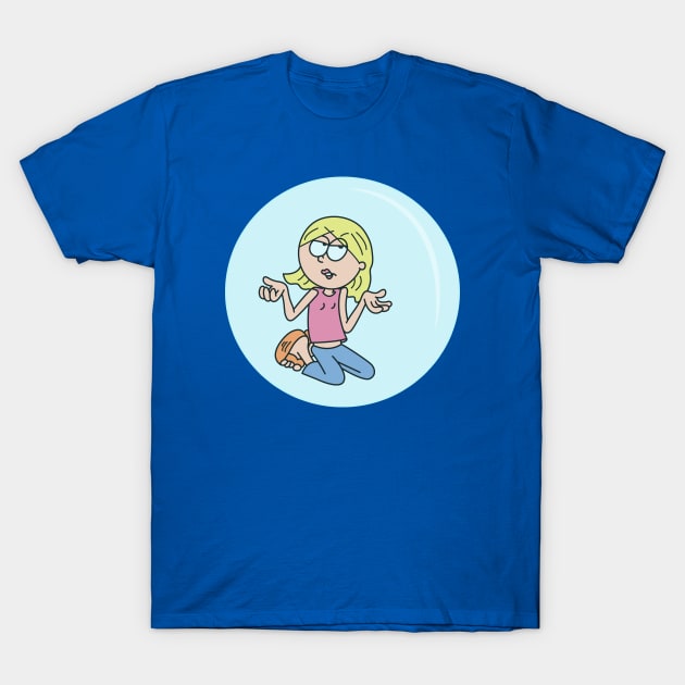 Lizzie Bubble T-Shirt by artxlife